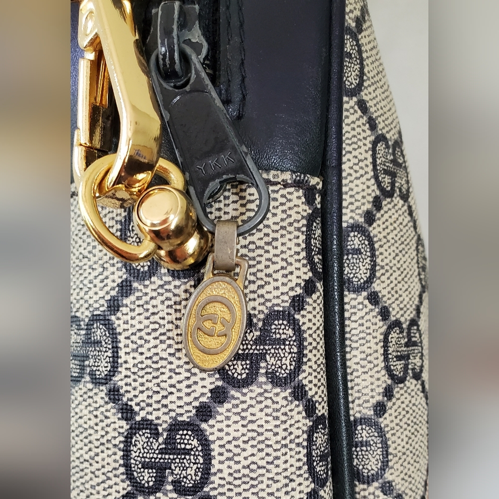 Gucci Navy and Red Crossbody Bag - Picture 7 of 13
